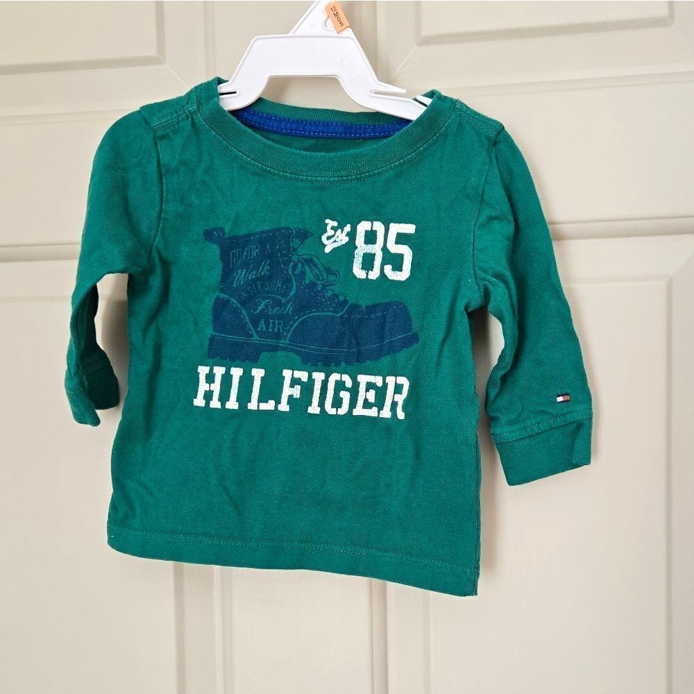 3/$20 Tommy Hilfiger Long Sleeve Shirt Size 6 M
